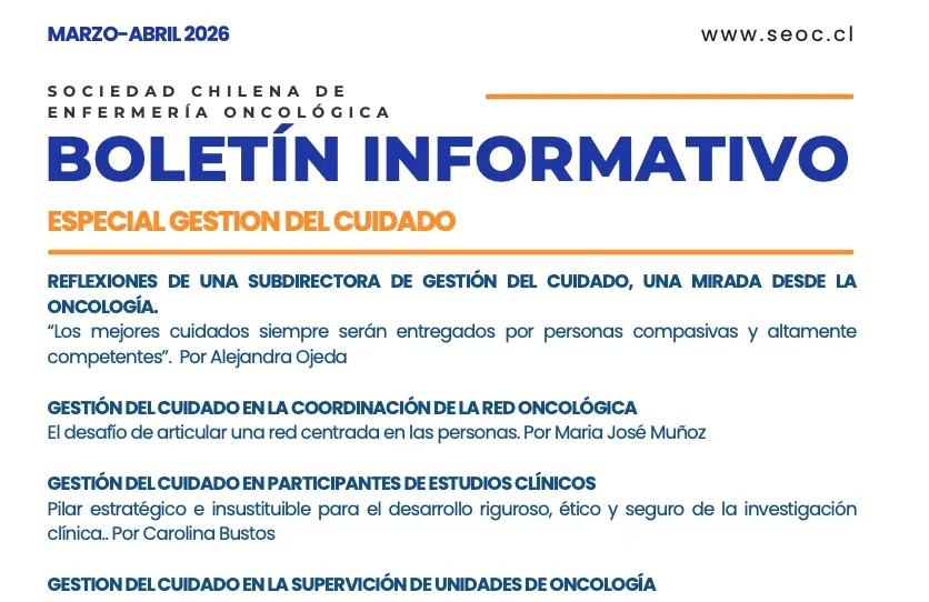 Boletín SEOC Marzo-Abril 2026