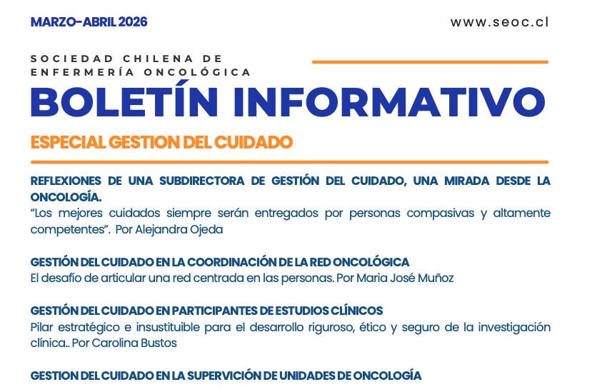 Boletín SEOC Marzo-Abril 2026